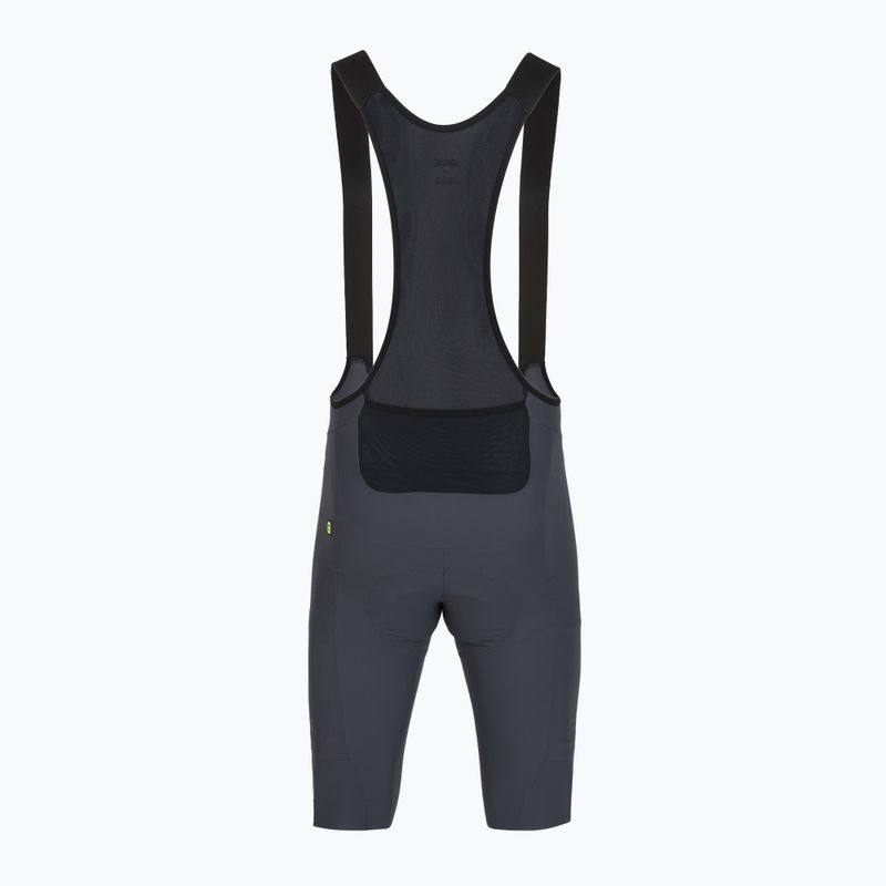 Pantaloni scurți de ciclism pentru bărbați Alé Gravel Pro Bibshorts titanium 8