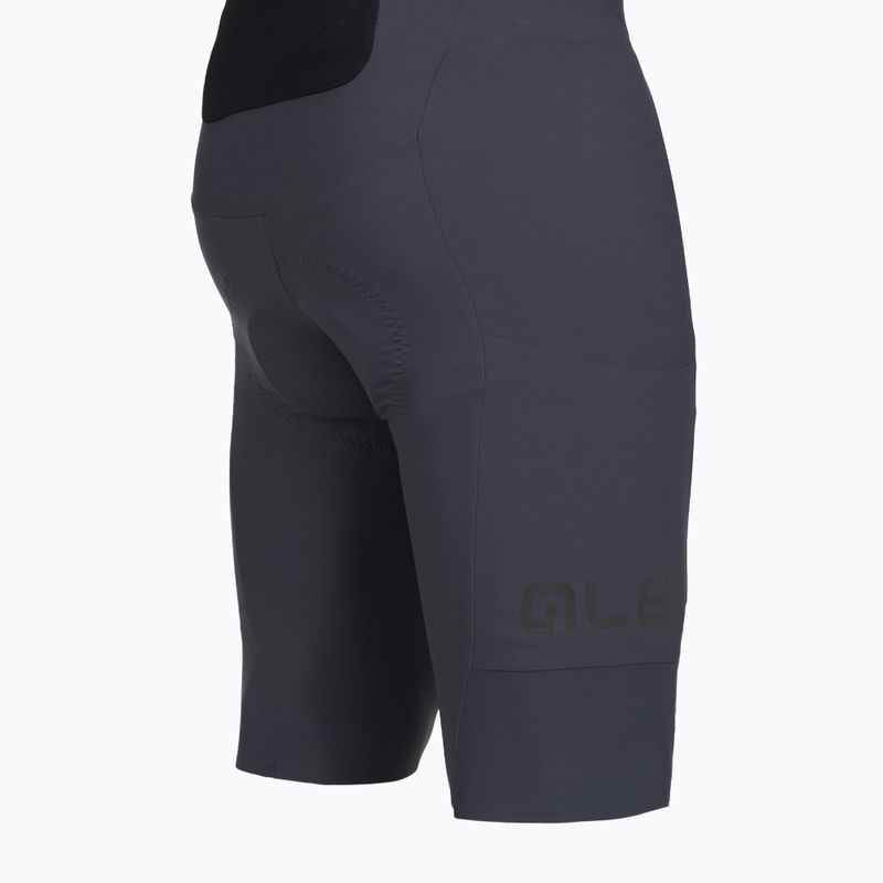 Pantaloni scurți de ciclism pentru bărbați Alé Gravel Pro Bibshorts titanium 11
