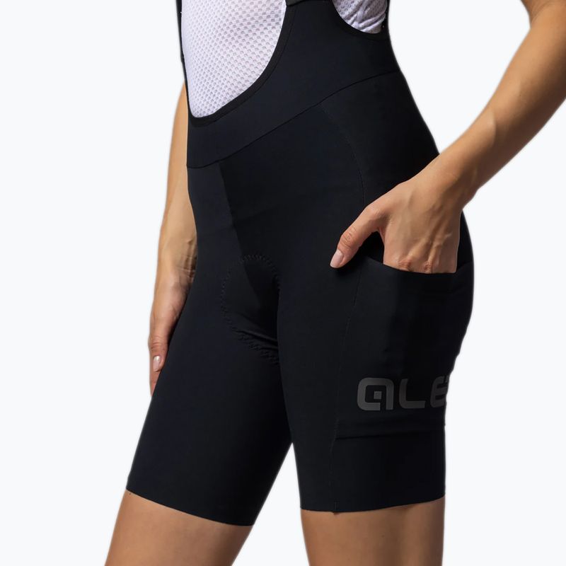 Pantaloni scurți de ciclism pentru femei Alé Gravel Pro Bibshorts black 5