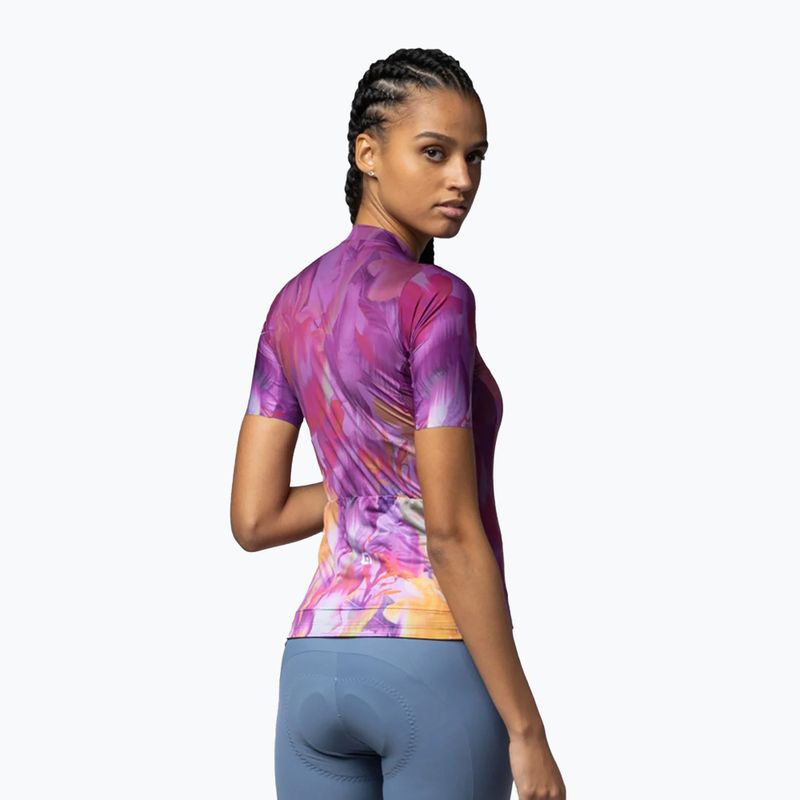 Tricou de ciclism pentru femei Alé Jardin violetta 2
