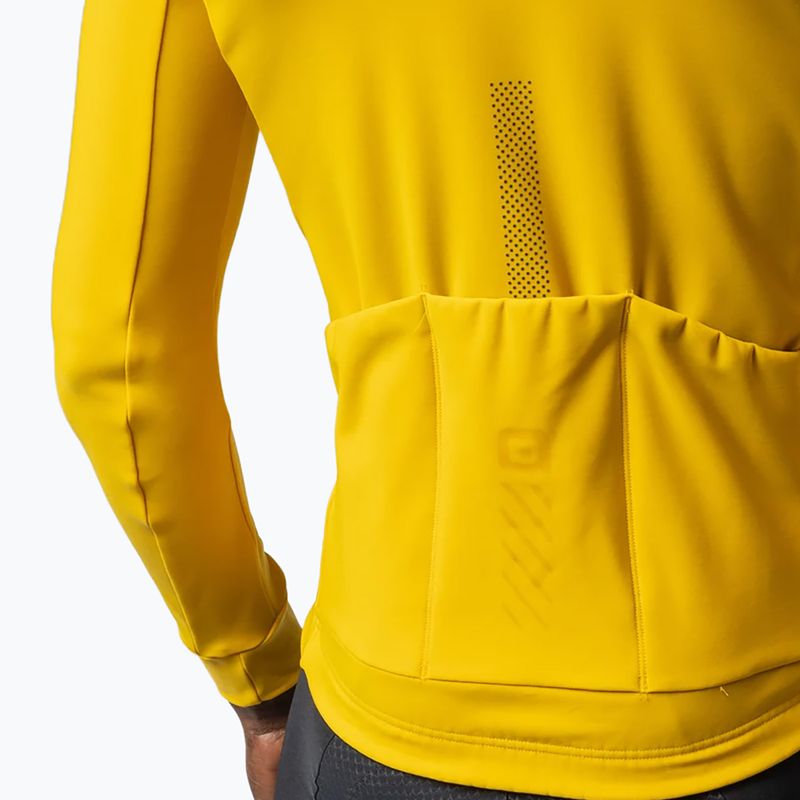 Bluză de ciclism pentru bărbați Alé Fondo 3.0 LS Jersey zenzero/ginger 5