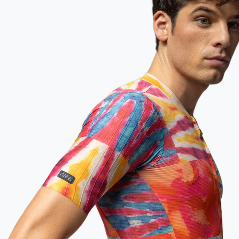 Tricou de ciclism pentru bărbați Alé Clorofilla orange combo 4