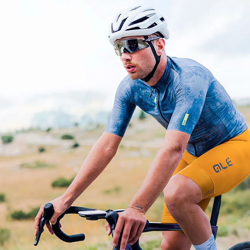 Tricou de ciclism pentru bărbați Alé Deep powder blue 6