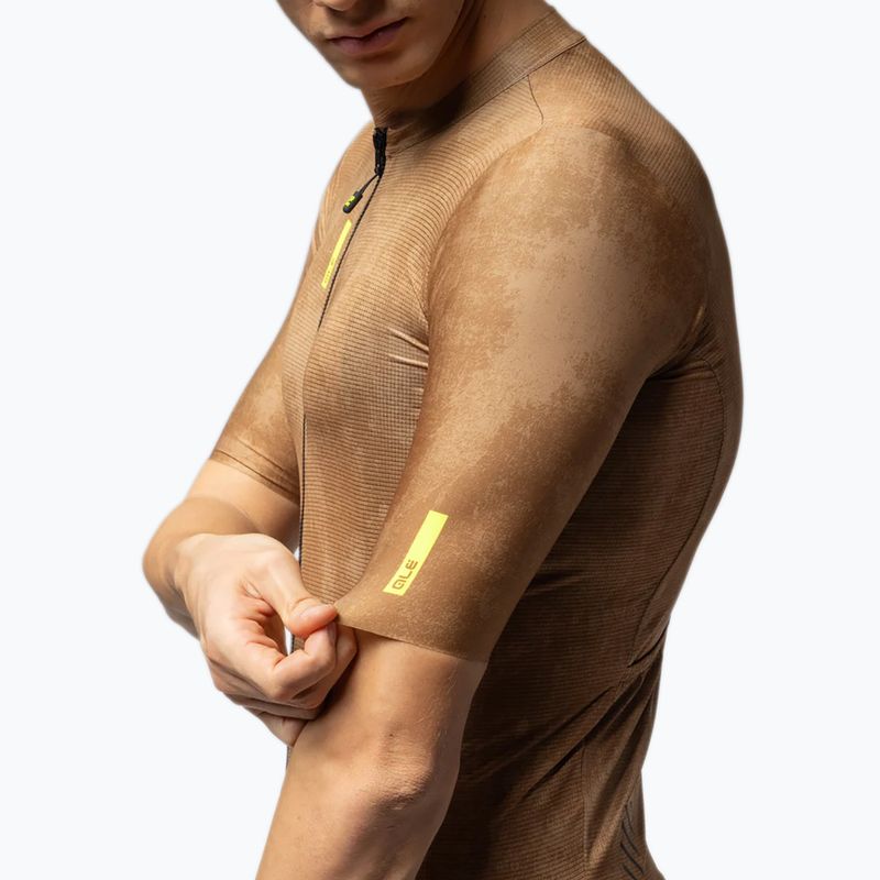 Tricou de ciclism pentru bărbați Alé Deep suede color 4