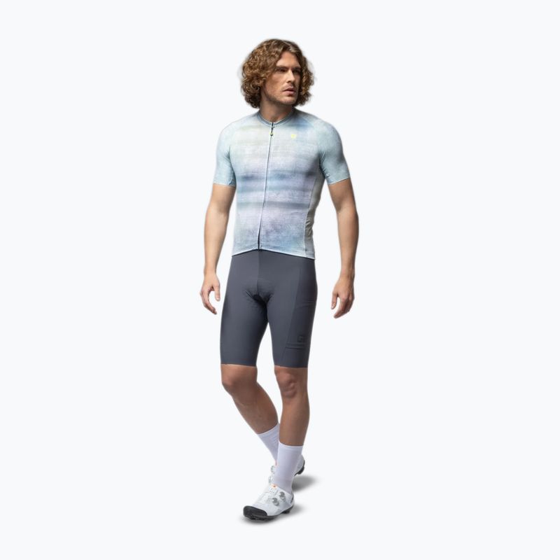 Tricou de ciclism pentru bărbați Alé Traccia white 2
