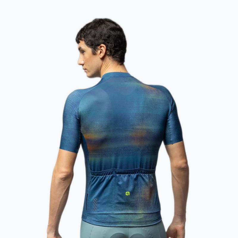 Tricou de ciclism pentru bărbați Alé Traccia abyss 3