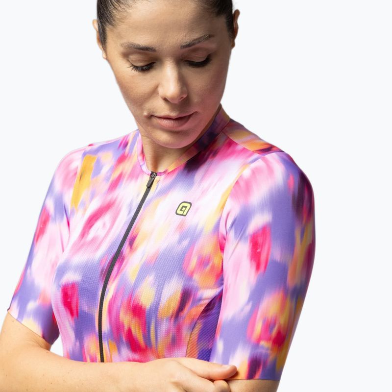 Tricou de ciclism pentru femei Alé Jardin 2.0 pink combo 4
