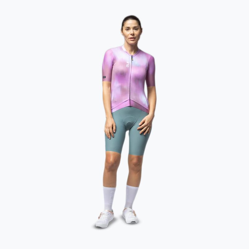 Tricou de ciclism pentru femei Alé Argon pink combo 2