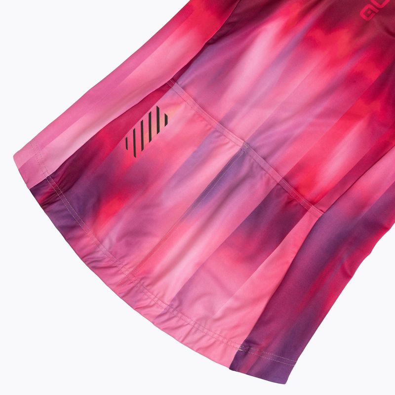 Tricou de ciclism pentru femei Alé Crazy TT pink combo 9