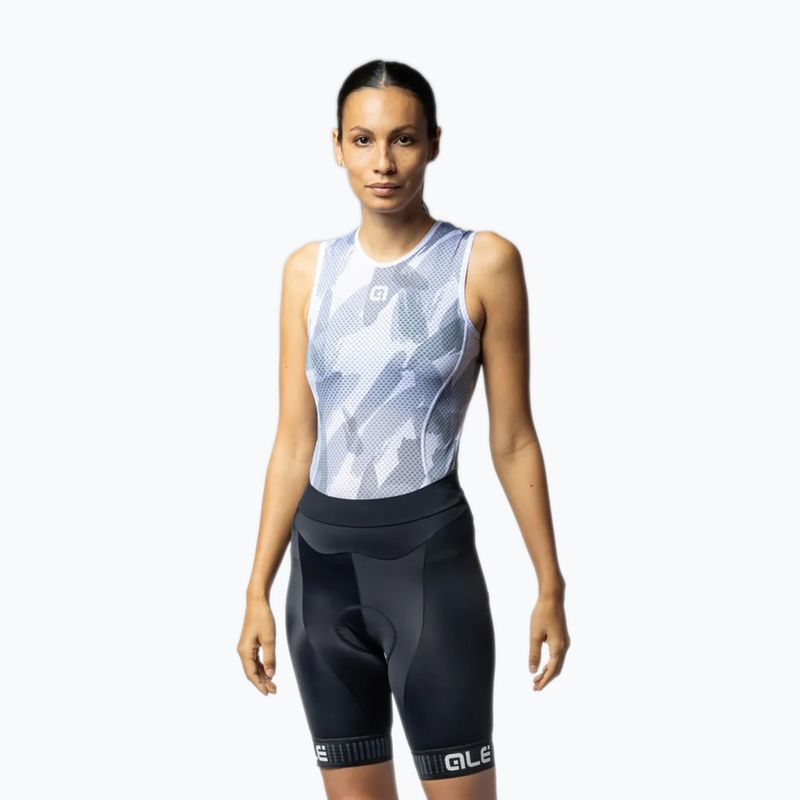 Pantaloni scurți de ciclism pentru femei Alé Traguardo 2.0 white 2