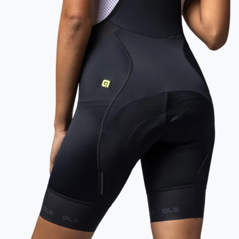 Pantaloni scurți de ciclism pentru femei Alé Strada 2.0 Bibshorts black 5