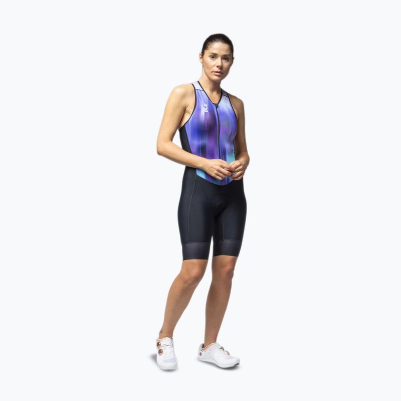 Combinezon de triatlon pentru femei Alé Crazy blue combo 2