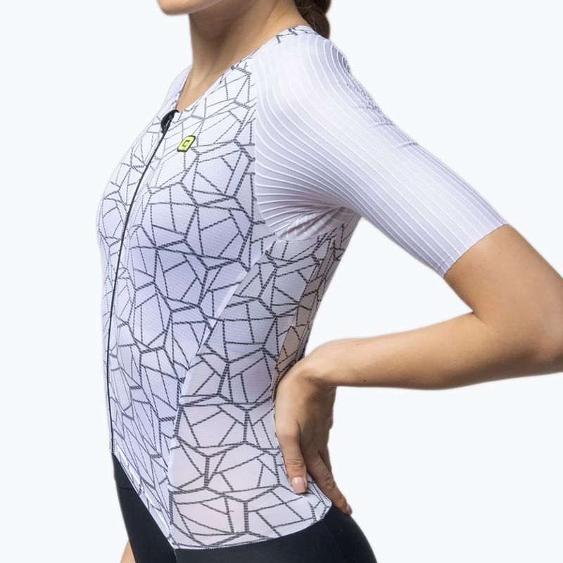 Combinezon de triatlon pentru femei Alé Focus white 3