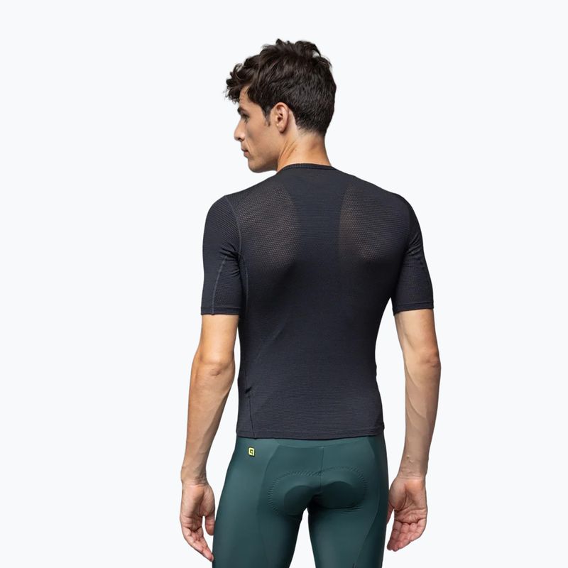 Maiou de ciclism pentru bărbați Alé Merino SS nero/black 2