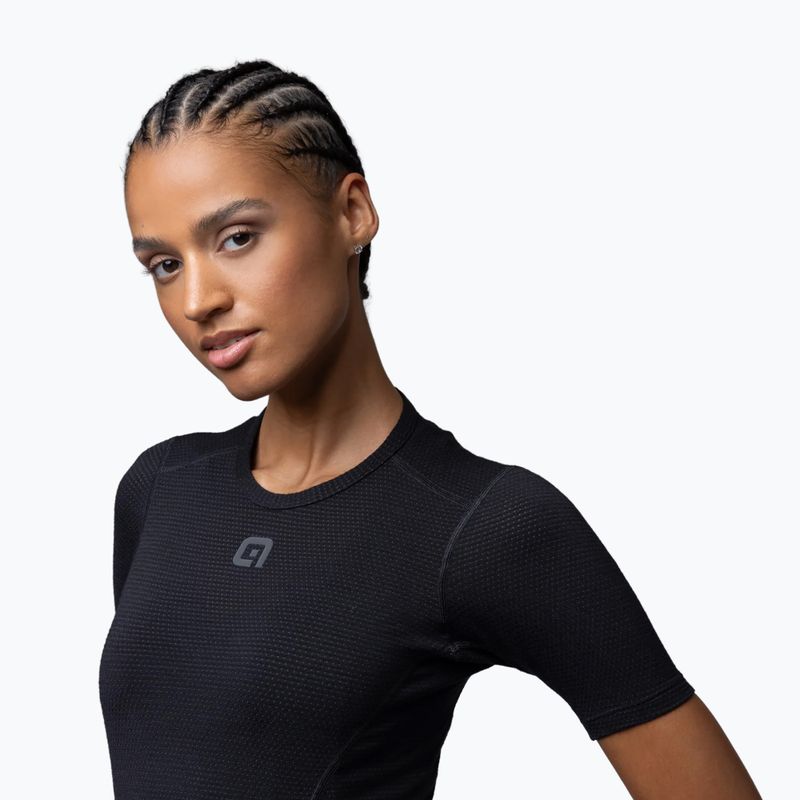 Maiou de ciclism pentru femei Alé Merino SS nero/black 3