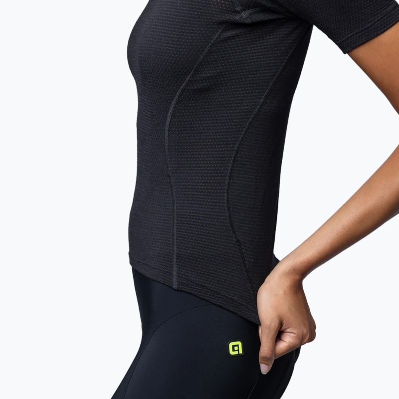 Maiou de ciclism pentru femei Alé Merino SS nero/black 5