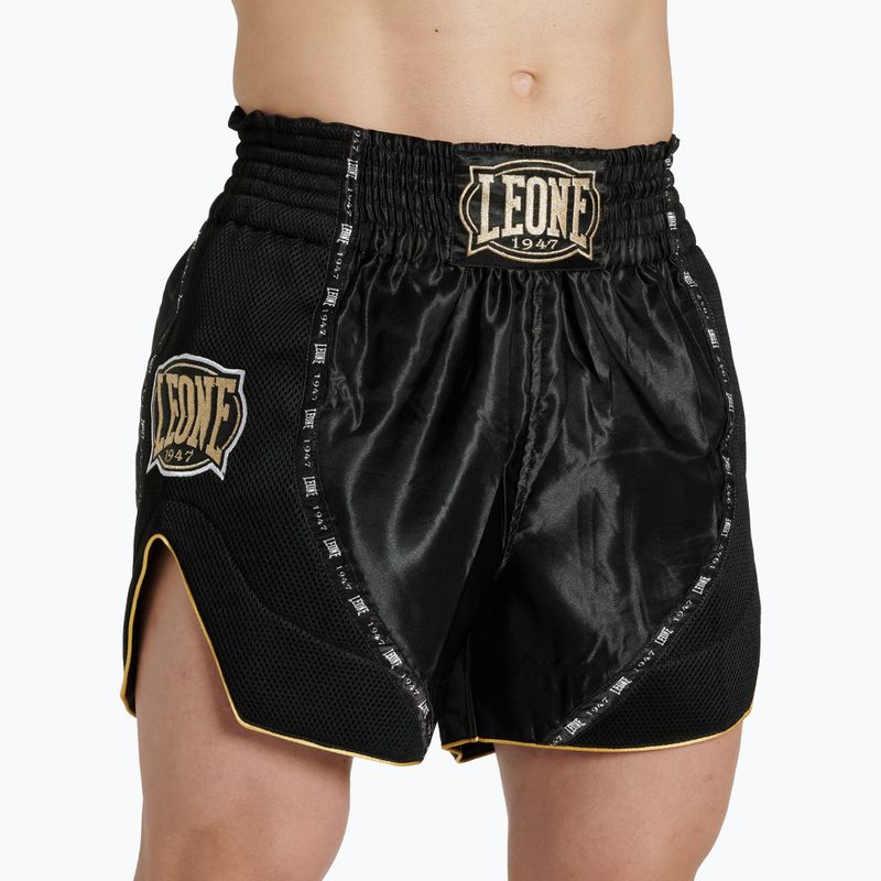 Pantaloni scurți de box pentru bărbați Leone 1947 Classic black