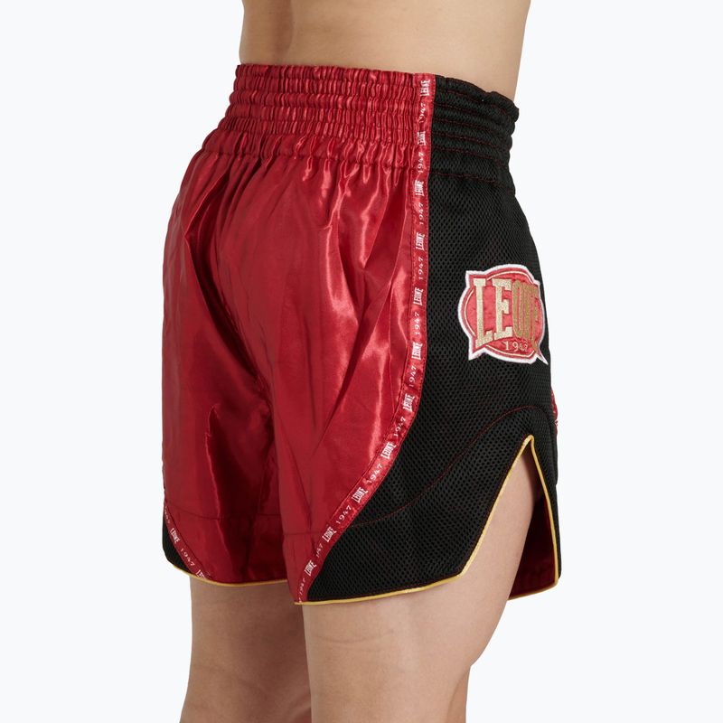 Pantaloni scurți de box pentru bărbați Leone 1947 Classic red 3