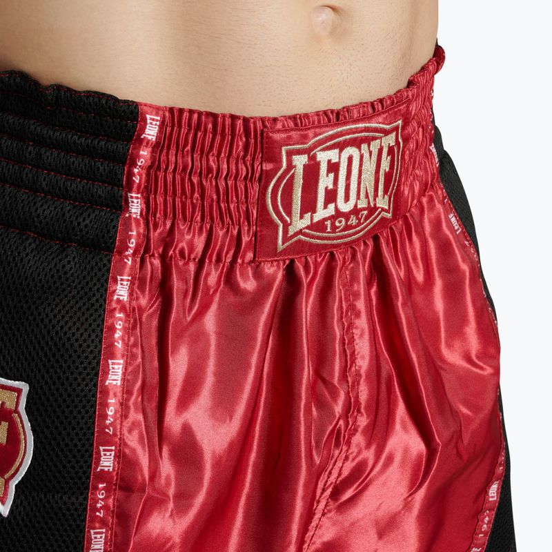 Pantaloni scurți de box pentru bărbați Leone 1947 Classic red 6
