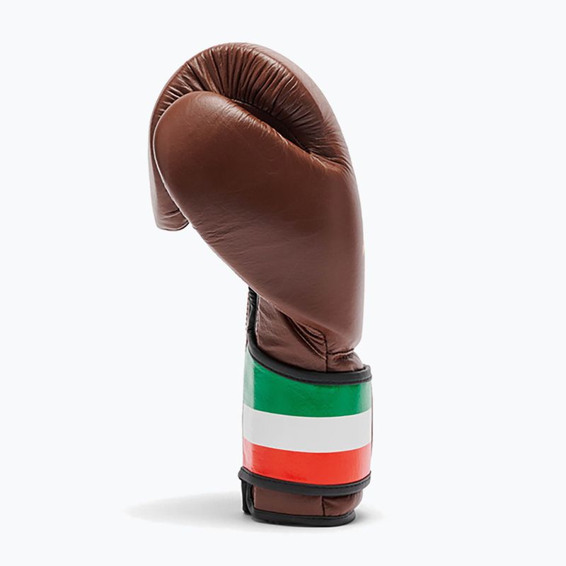 Mănuși de box LEONE 1947 Italy '47 black/white/brown 4