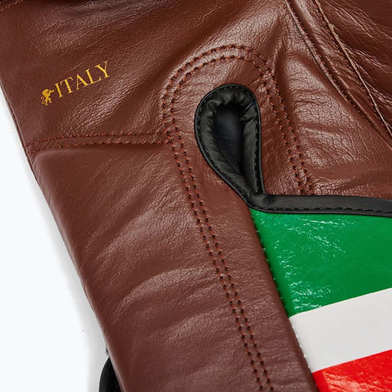 Mănuși de box LEONE 1947 Italy '47 black/white/brown 6