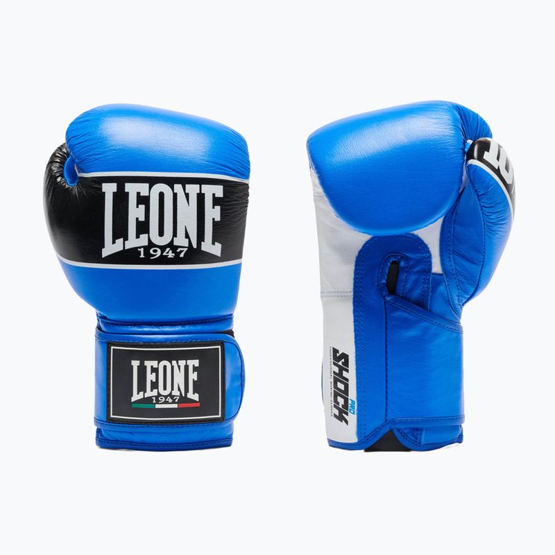Mănuși de box LEONE 1947 Shock Pro blue