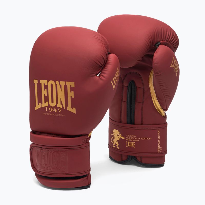 Mănuși de box LEONE 1947 Idol burgundy 2