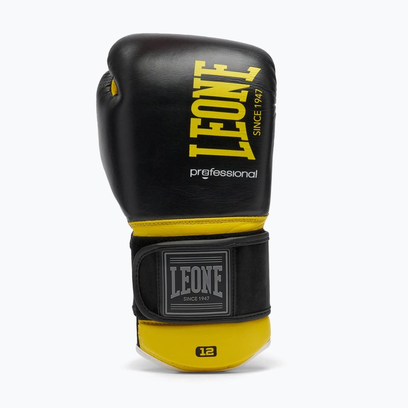 Mănuși de box LEONE 1947 Professional 2 giallo/yellow 3
