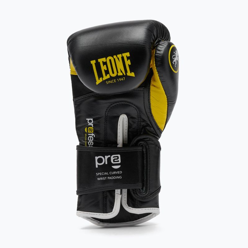 Mănuși de box LEONE 1947 Professional 2 giallo/yellow 4