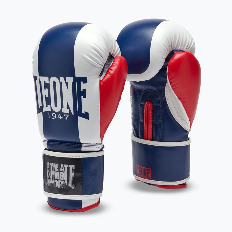 Mănuși de box LEONE 1947 Color Block black/blue 2