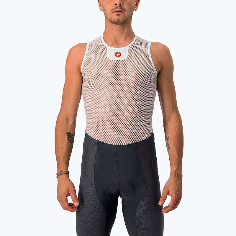 Tricou de ciclism pentru bărbați Castelli Core Mesh 3 Sleeveless white
