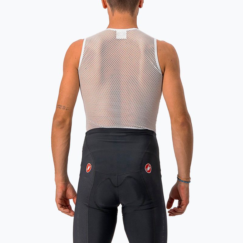 Tricou de ciclism pentru bărbați Castelli Core Mesh 3 Sleeveless white 2