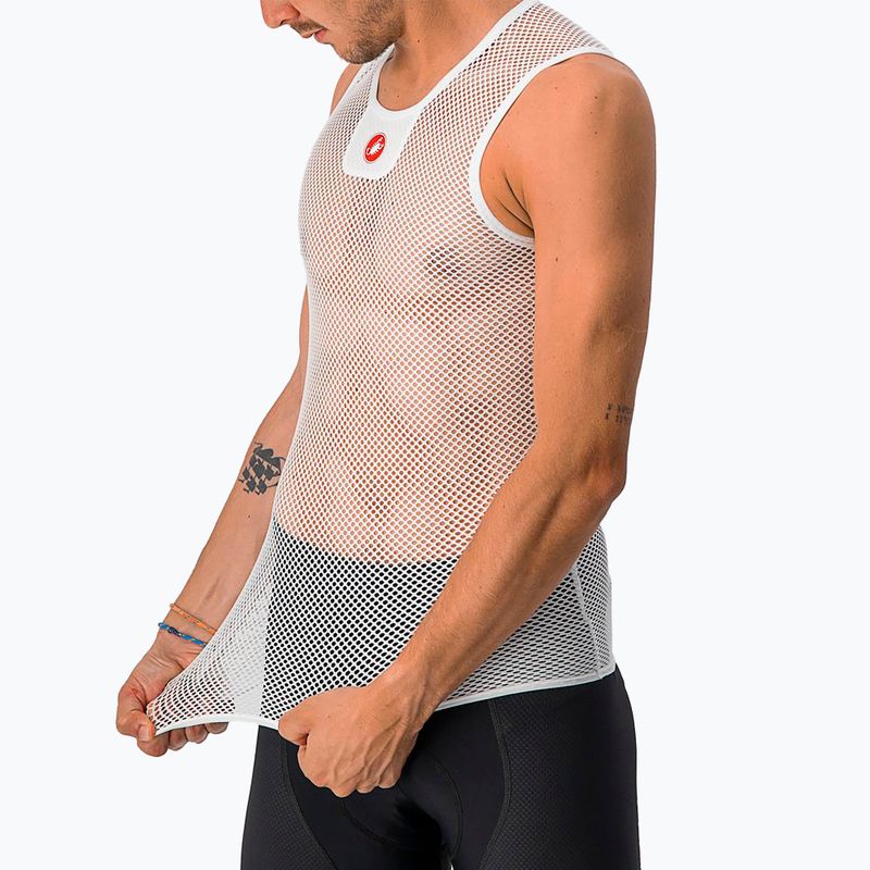 Tricou de ciclism pentru bărbați Castelli Core Mesh 3 Sleeveless white 4