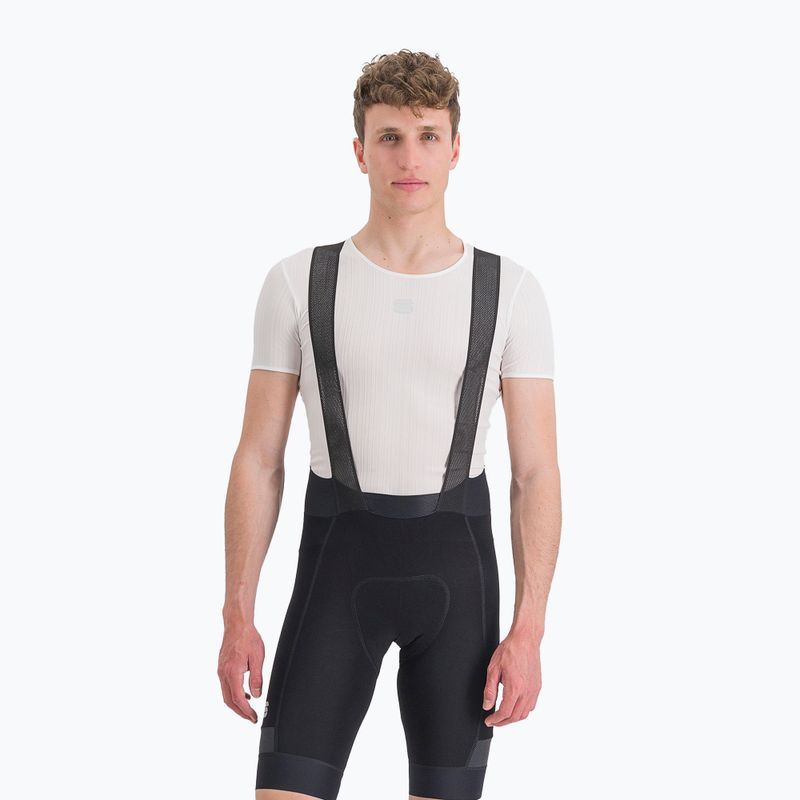 Sportful Supergiara Bibshort bărbați pantaloni scurți de ciclism negru 1102001.002