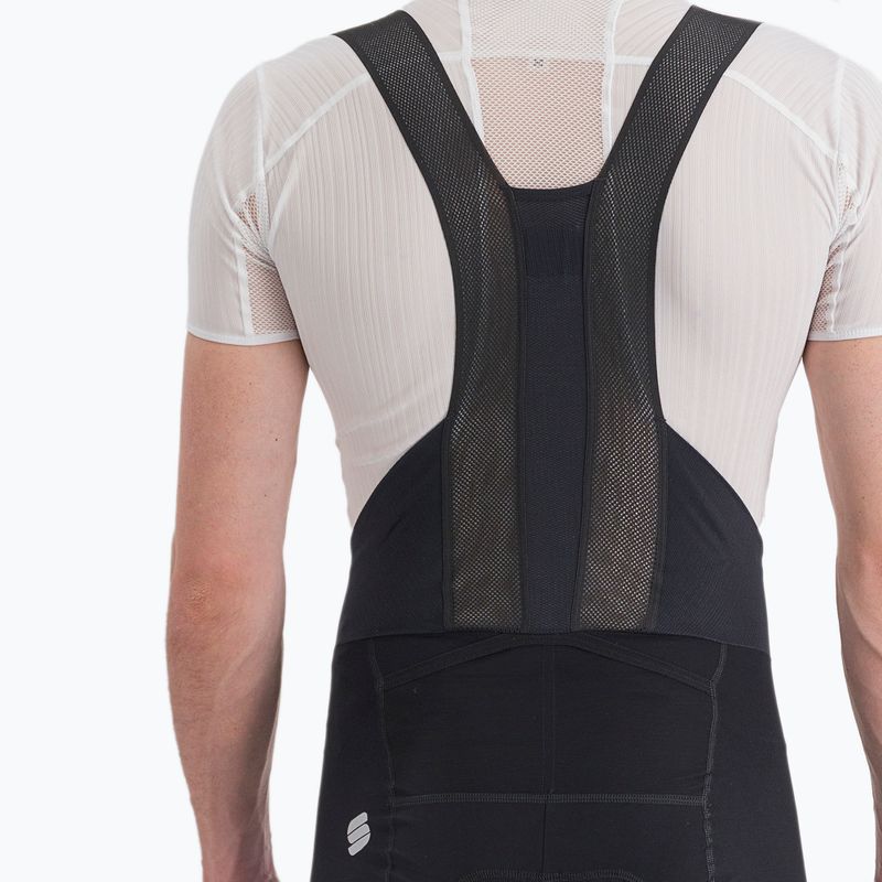 Sportful Supergiara Bibshort bărbați pantaloni scurți de ciclism negru 1102001.002 4