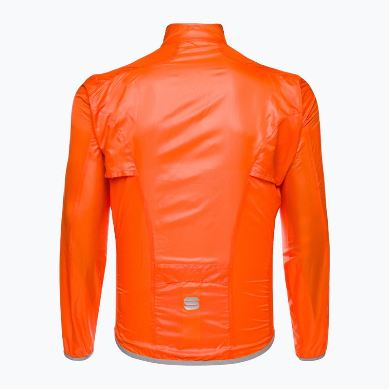 Jachetă de ciclism Sportful Hot Pack Easylight pentru bărbați  portocaliu 1102026.850 2