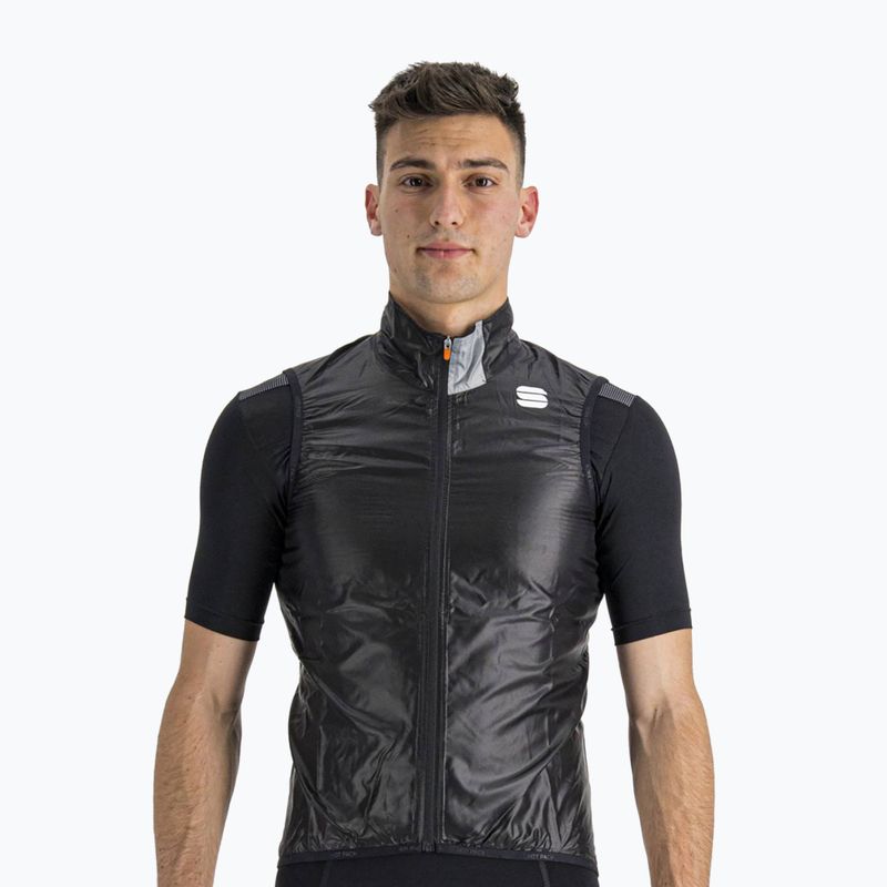 Veste de ciclism Sportful Hot Pack Easylight negru pentru bărbați 1102027.002