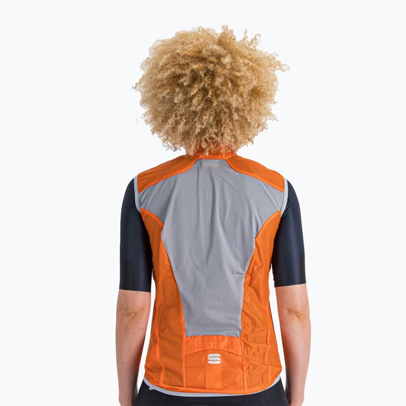 Jiletcă de ciclism pentru femei Sportful Hot Pack Easylight portocaliu 1102029.850 2