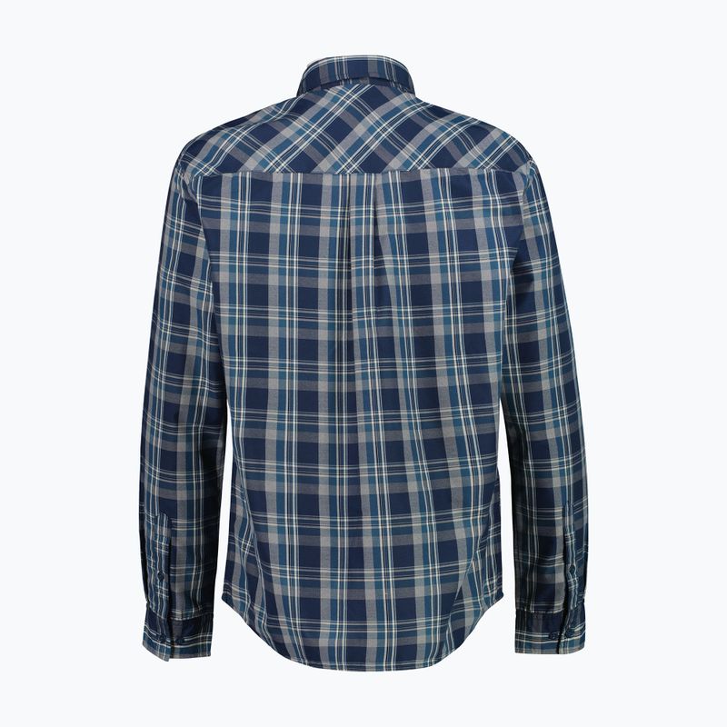 Cămașă pentru bărbați CMP 30T9927 b. blue/vanilla/petroleum 2