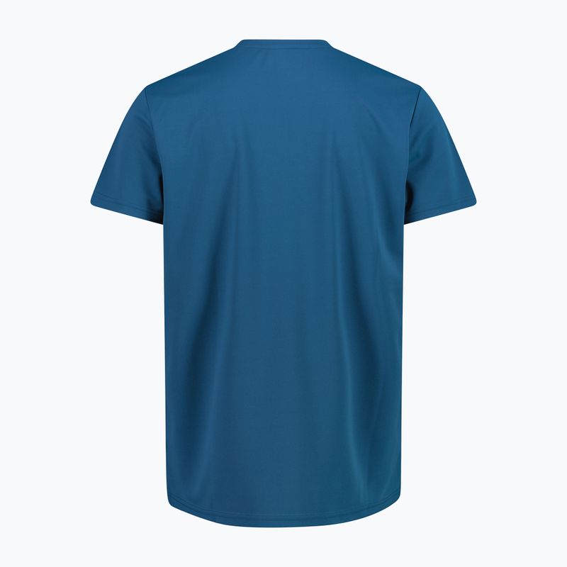 Tricou de trekking pentru bărbați CMP 39T7117 petroleum 2