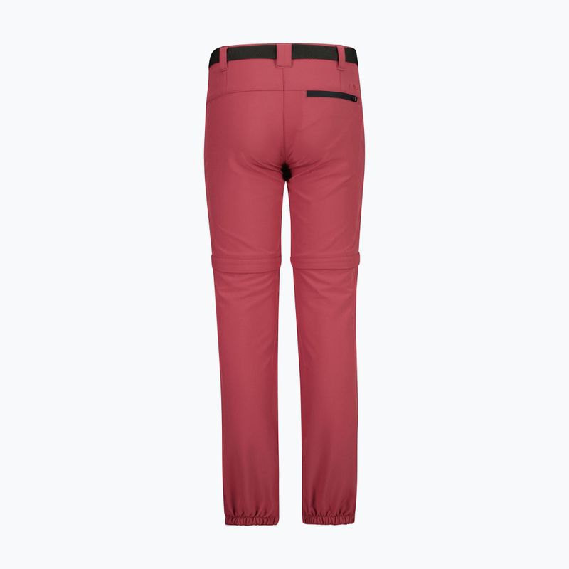 Pantaloni de trekking pentru copii CMP 3T51445 Zip Off peony 2