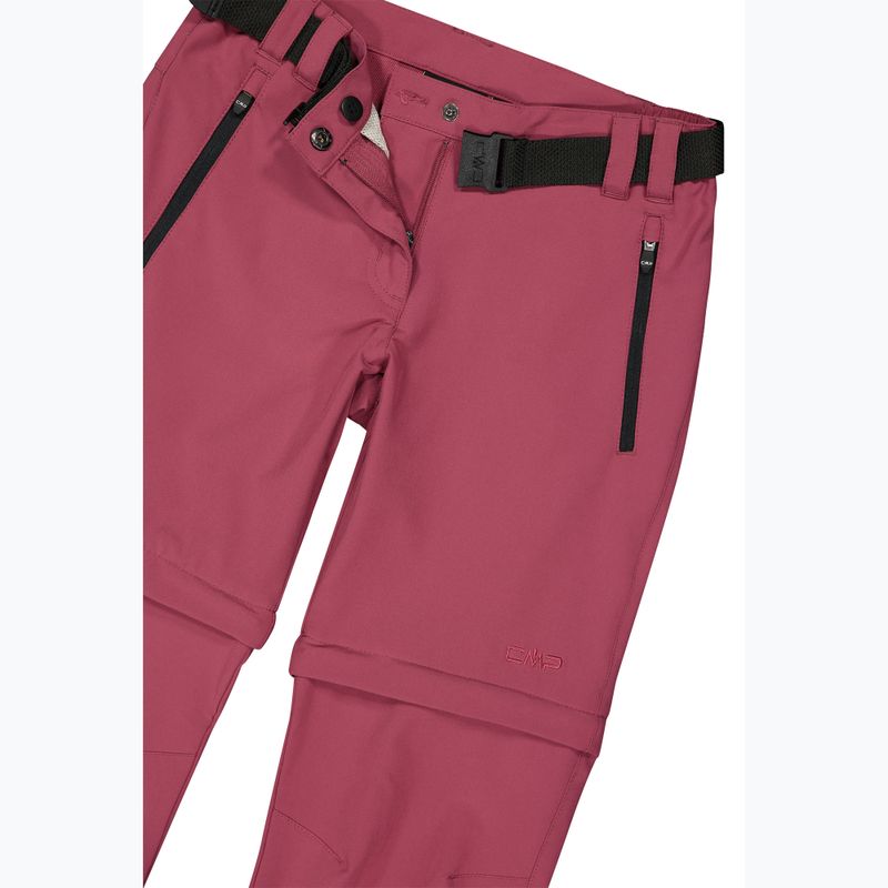 Pantaloni de trekking pentru copii CMP 3T51445 Zip Off peony 7