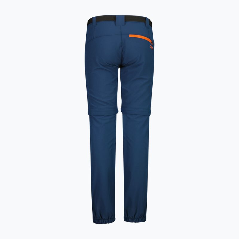 Pantaloni de trekking pentru copii CMP 3T51644 Zip Off midnight 2