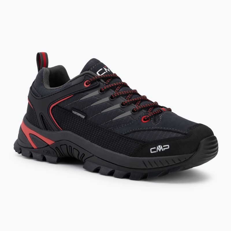 Încălțăminte de trekking pentru bărbați CMP Rigel 2.0 Low Waterproof titanio/ferrari