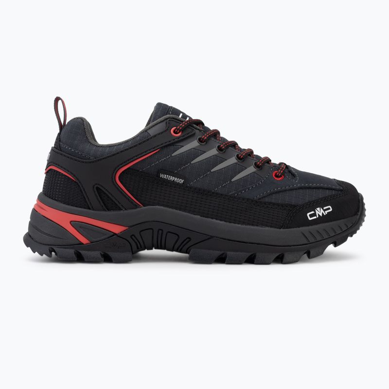Încălțăminte de trekking pentru bărbați CMP Rigel 2.0 Low Waterproof titanio/ferrari 2