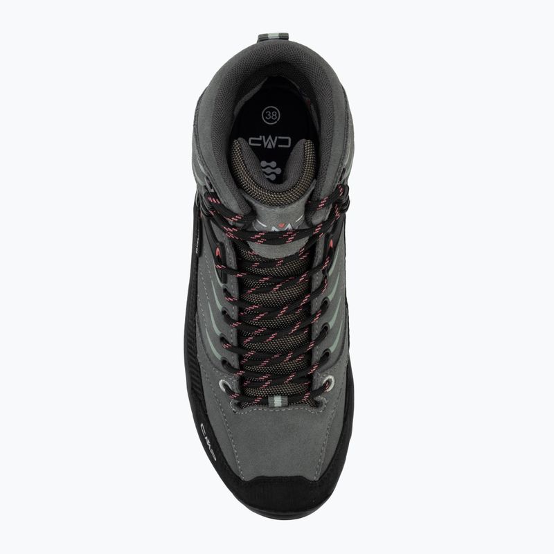 Încălțăminte de trekking pentru femei CMP Rigel 2.0 Mid Waterproof avocado/coral 5