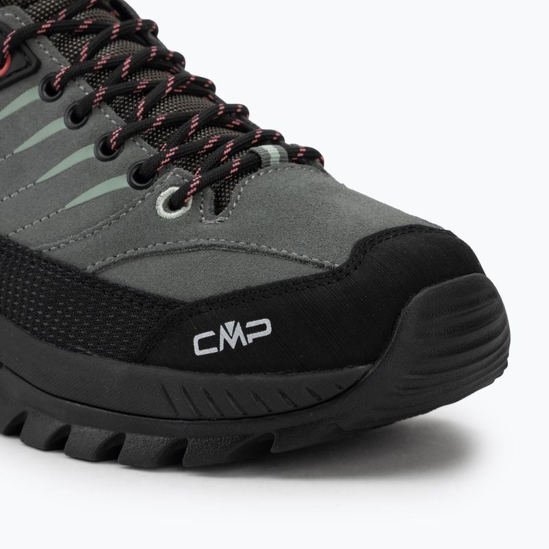 Încălțăminte de trekking pentru femei CMP Rigel 2.0 Mid Waterproof avocado/coral 7