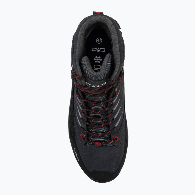 Încălțăminte de trekking pentru bărbați CMP Rigel 2.0 Mid Waterproof titanium/ferrari 5