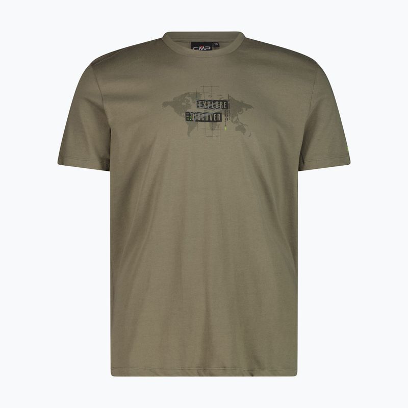 Tricou pentru bărbați CMP 35F5617 sage