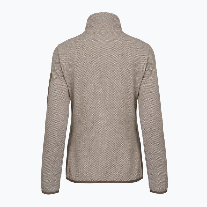 Bluză pentru femei CMP 34H6386 toffee/cream 2